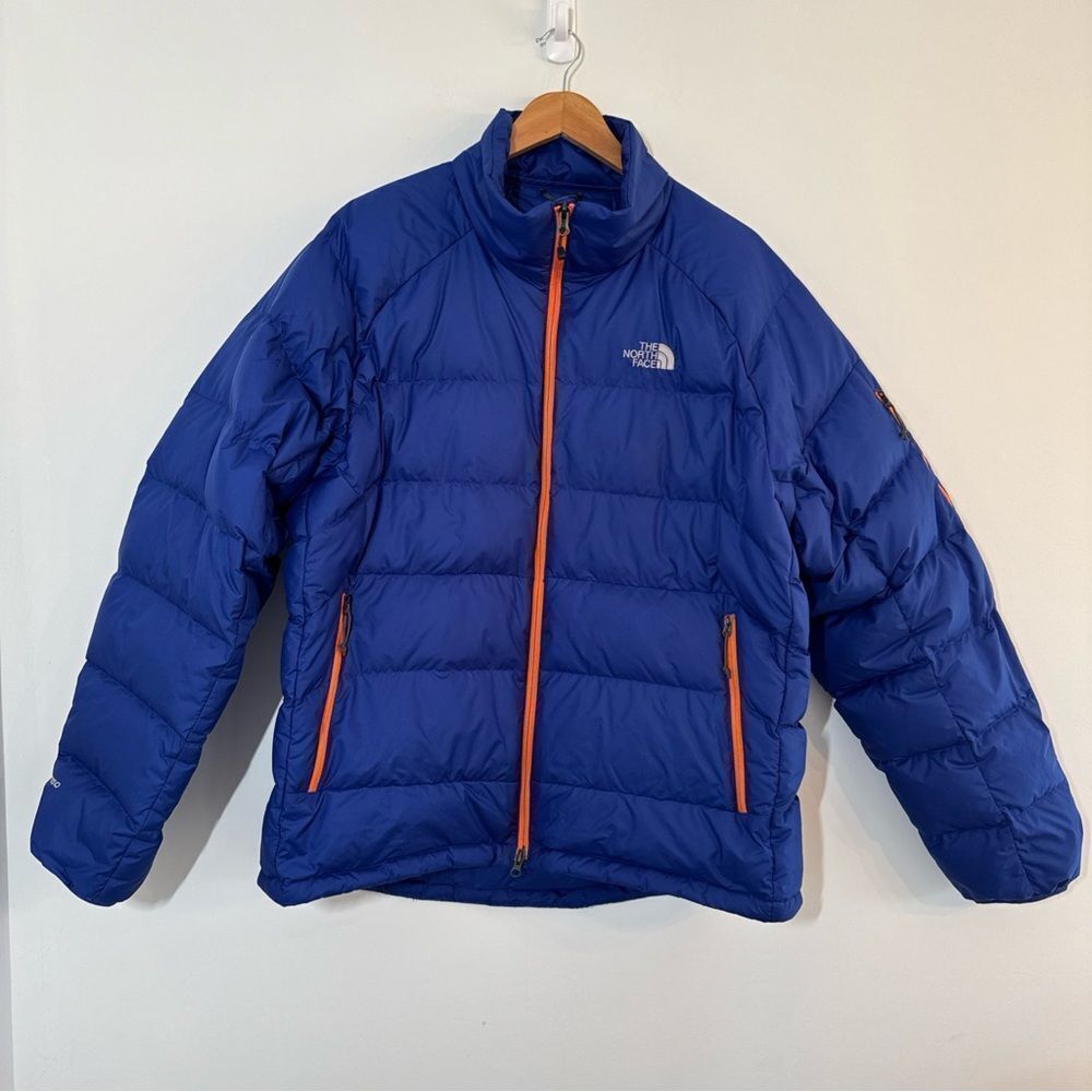 THE NORTH FACE 550 Down Puffer Jacket Men's Size XL Blue